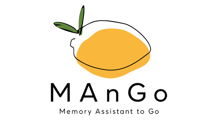 Startansicht des digitalen Gedächtnisassistenten MAnGo
